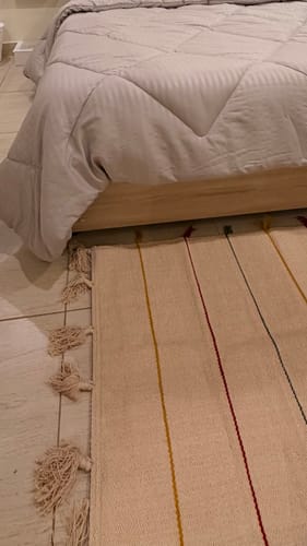 Customer photo review of Poly-Cotton Duvet Set Stripes (Duvet & 2 Pillow Cases)