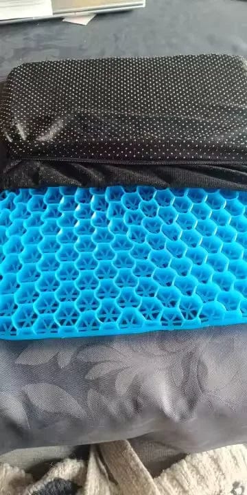 Customer photo review of XL Cooling Gel Seat Cushion