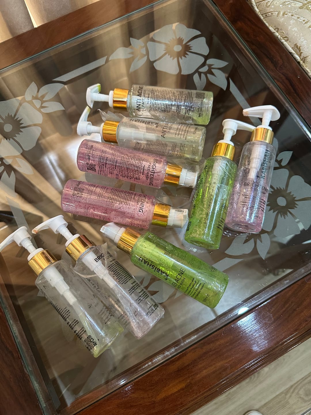 Customer photo review of Face Wash Bundle: Clear & Bright Face Fusion
