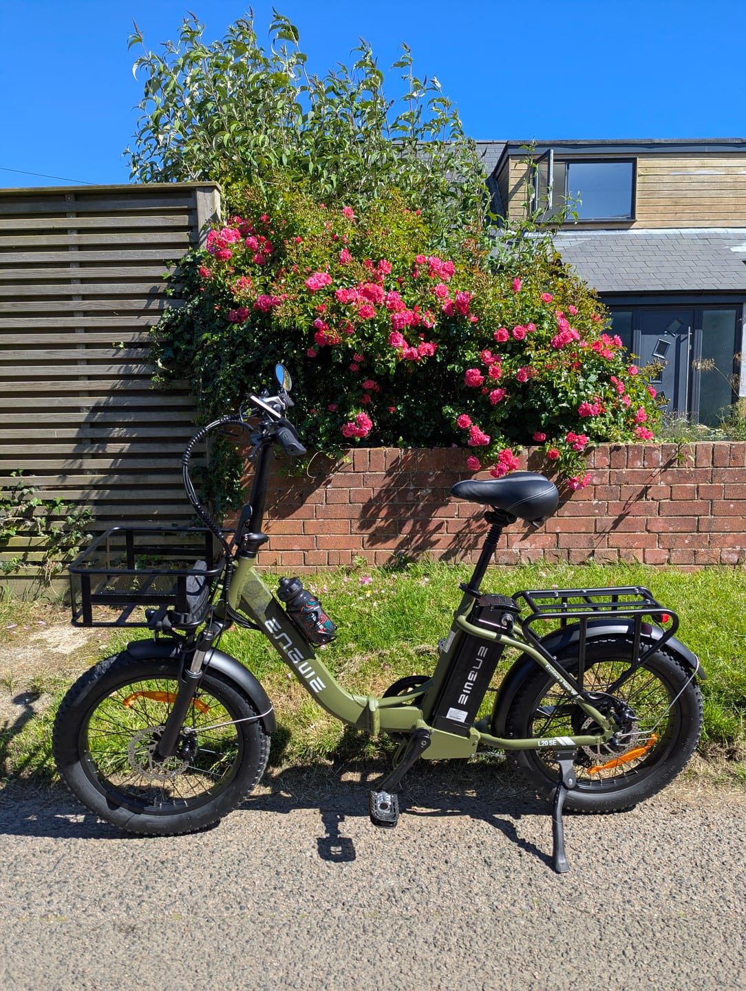 Customer photo review of Engwe L20 SE 250W 20" Foldable Electric Trekking Bike 561Wh Step-through E-bike