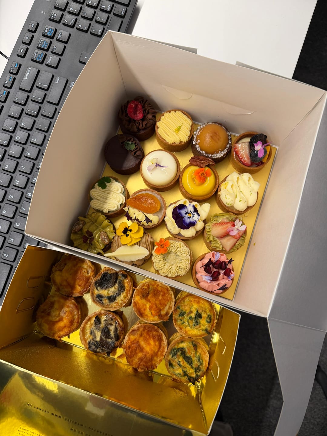 Customer photo review of Miniature Quiche Obsession