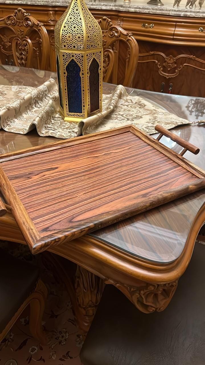 Customer photo review of Classic Wooden Bar Tray
