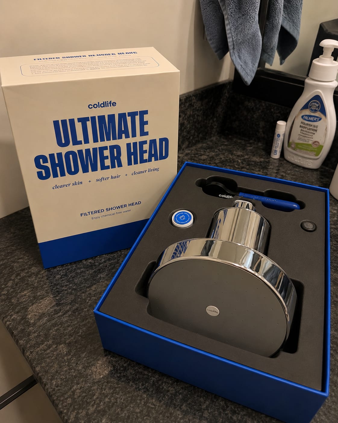 Customer photo review of Ultimate Showerhead