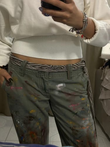 Customer photo review of CARNIVL™  Off-Shoulder Sweater