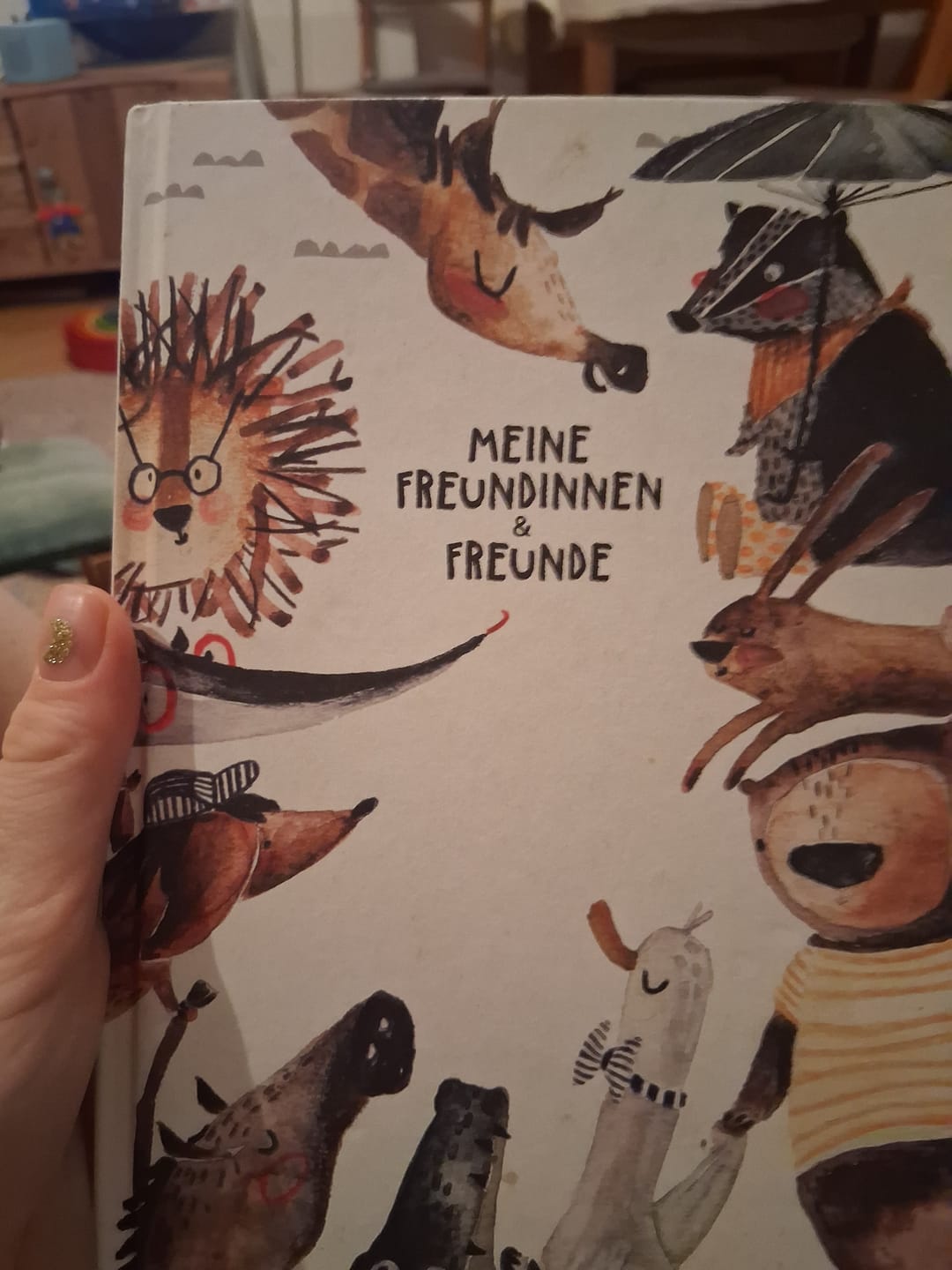 Customer photo review of Freundebuch
