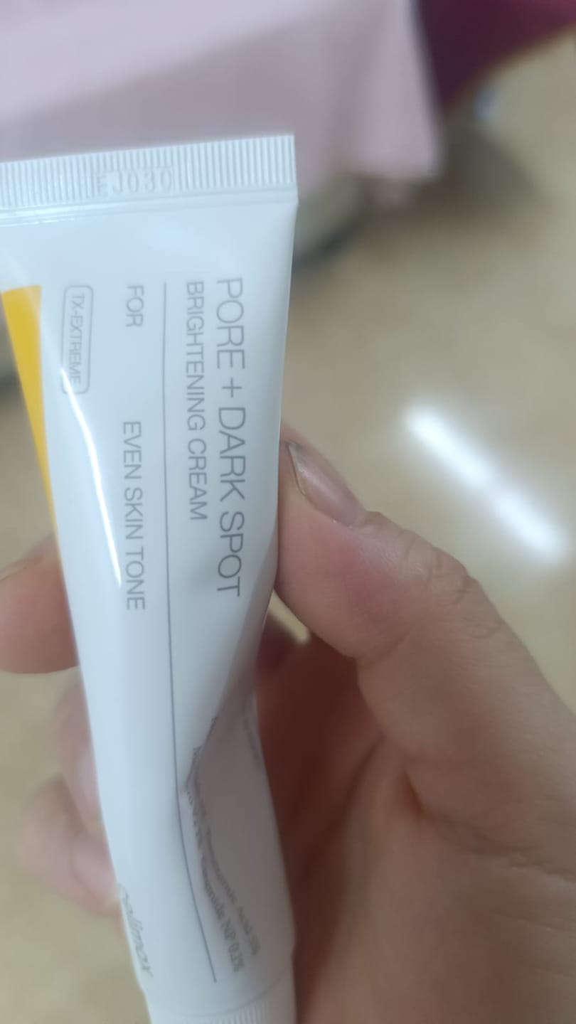 Customer photo review of كريم سيليماكس لتفتيح البقع وتنقية المسام - 35مل