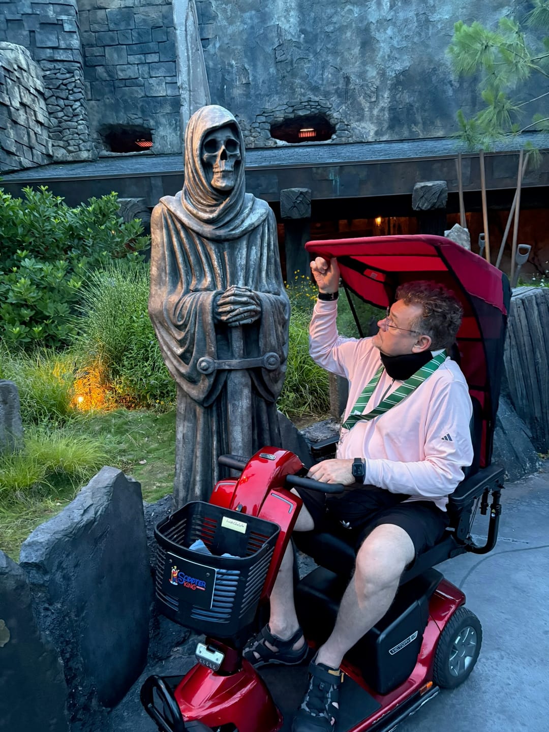 Customer photo review of Premium Scooter With Sunshade (3 Wheel)