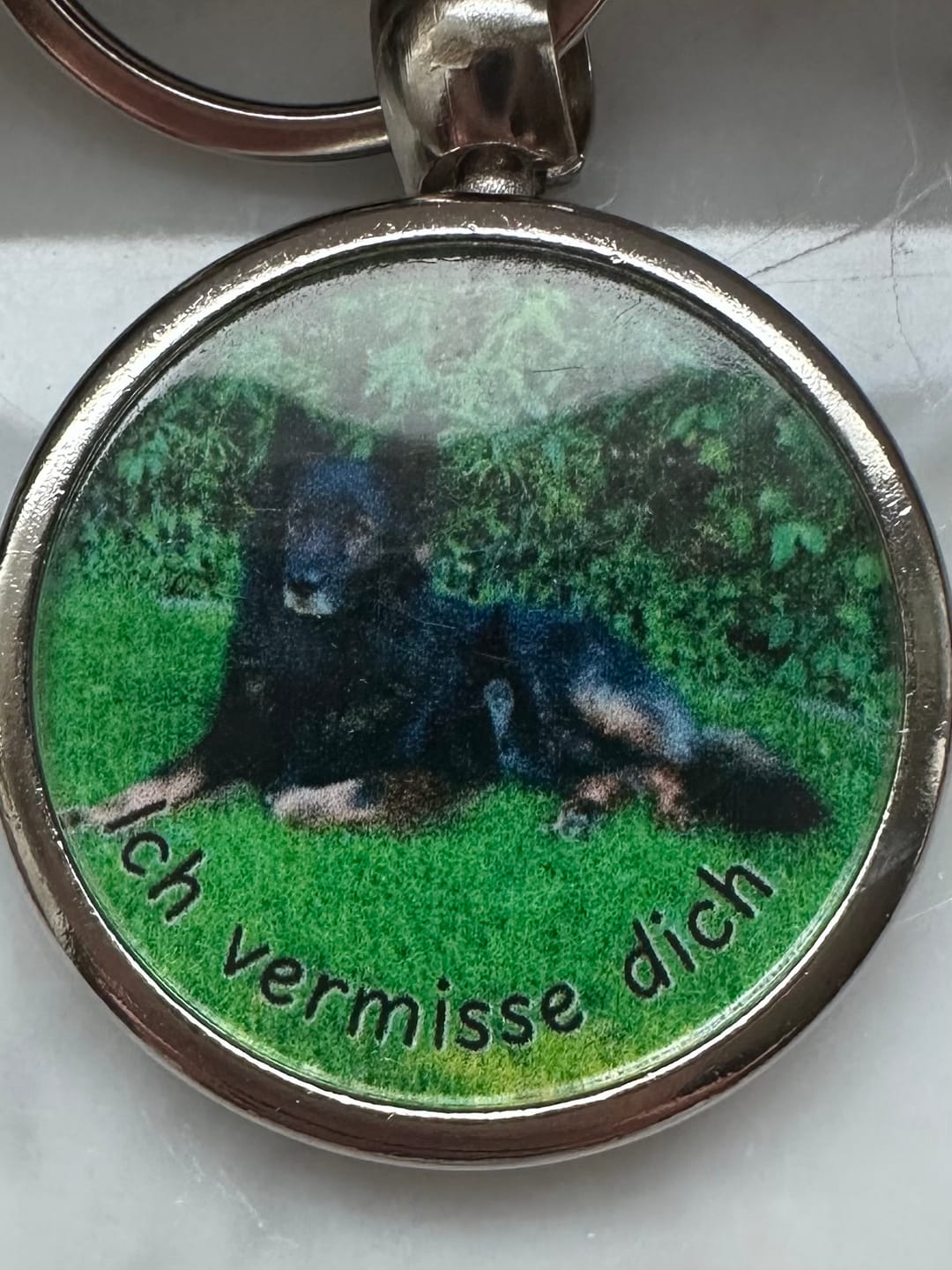 Customer photo review of Schlüsselanhänger mit Hundefoto