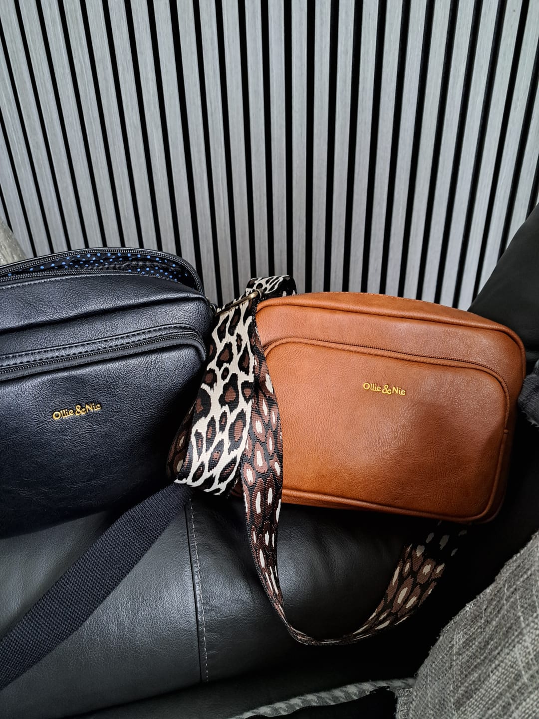 Customer photo review of Bertie Maxi Crossbody - Black