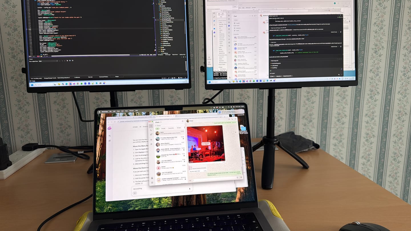 Customer photo review of 16” Portable Monitor + Stand
