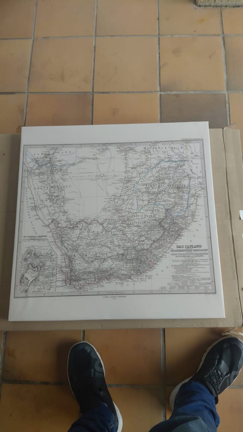 Customer photo review of Single Square Canvas Options (All sizes)