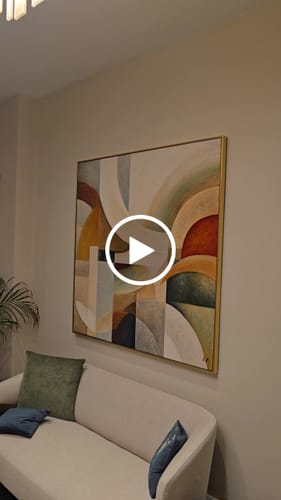 Customer review photo for Plaster Art Texture Painting #SG513
