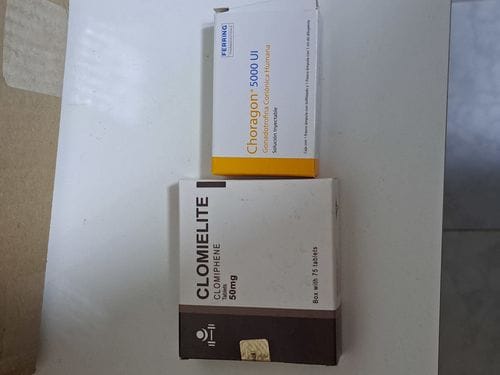 Customer photo review of Paquete Post-ciclo para principiantes o intermedios | Gonadotropina (HCG), & Clomifeno