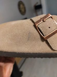Customer photo review of Mule Confort Suede - Breya