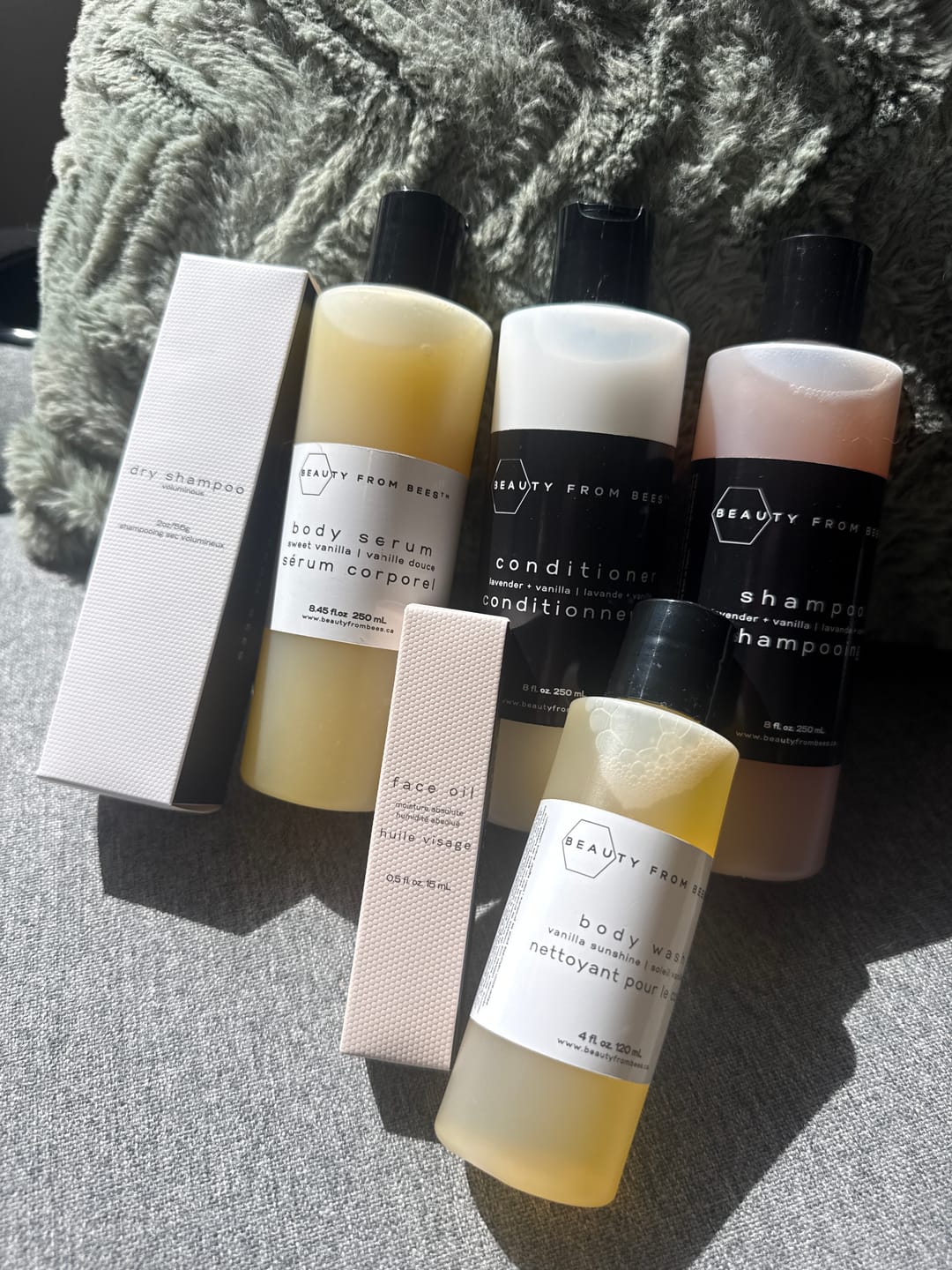 Customer photo review of Voluminous Dry Shampoo