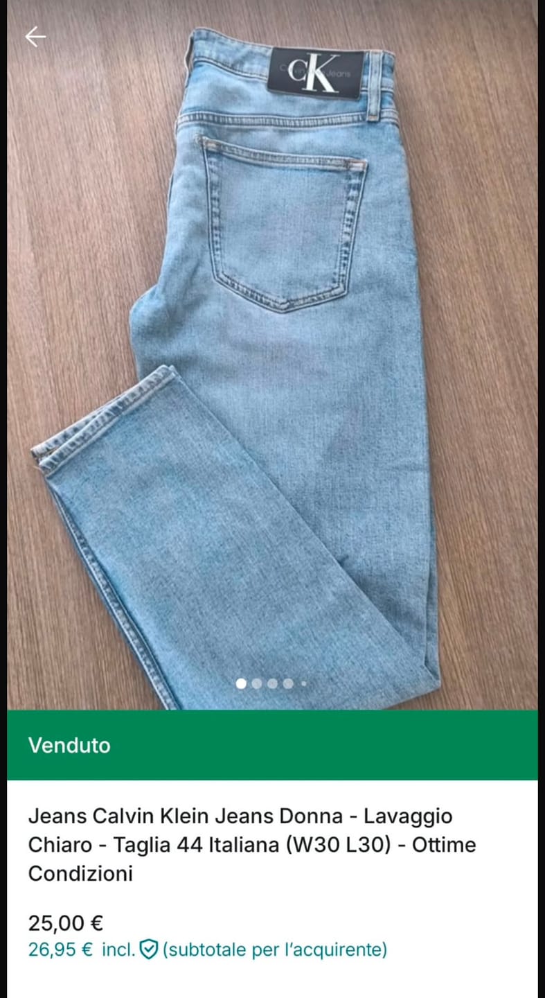 Customer photo review of Fiore Vintage & Secondhand - Box 10 pz Reselling