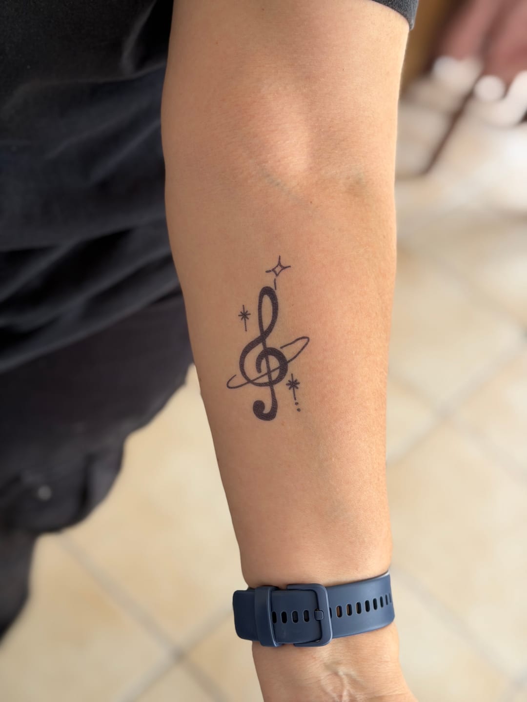 Customer photo review of La musique dans la peau