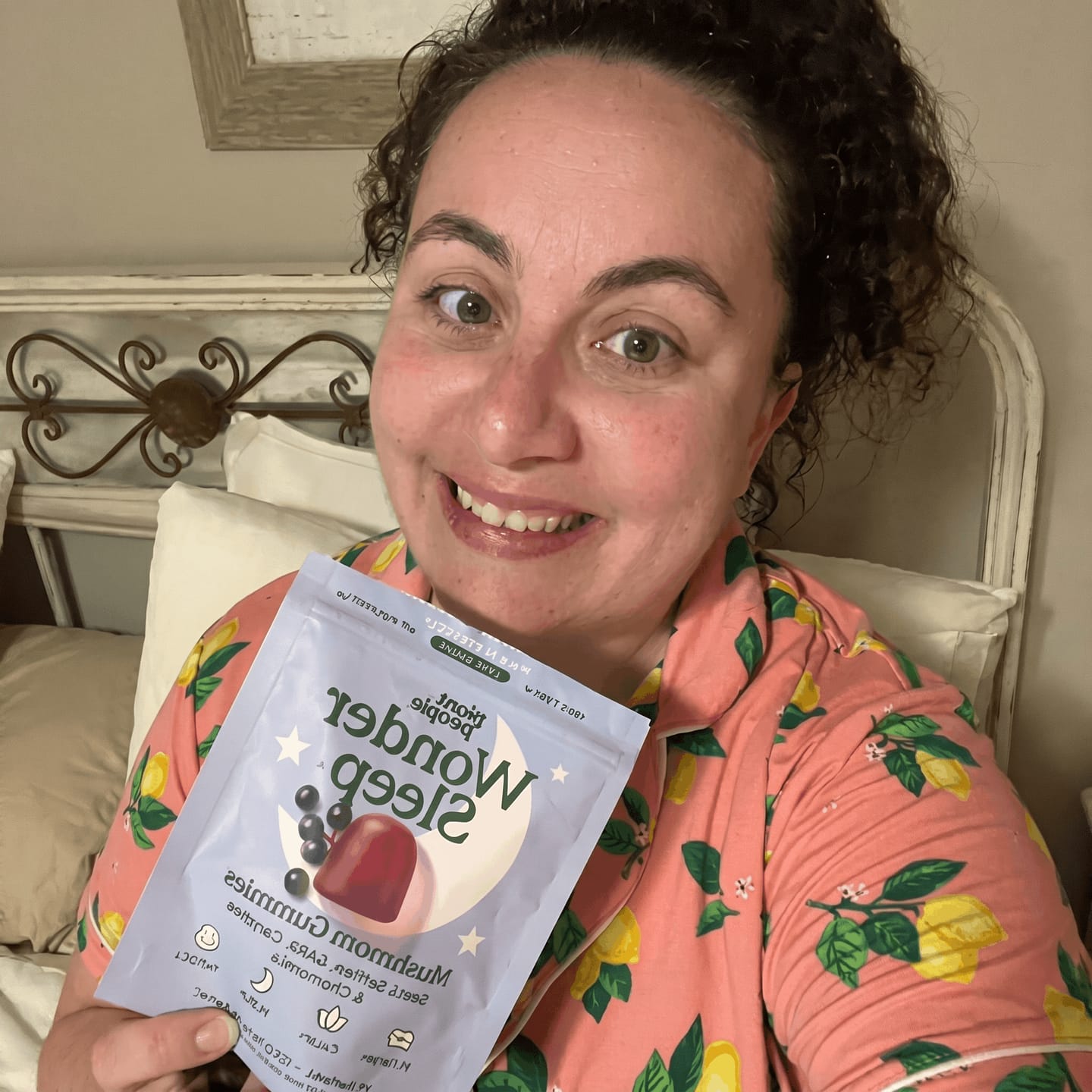 Customer photo review of WonderSleep Gummies
