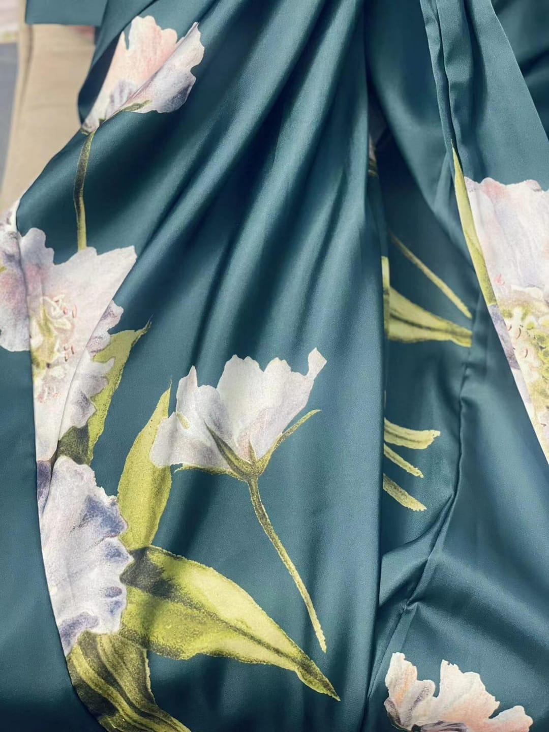 Customer photo review of Blooming Anemone Kimono Robe