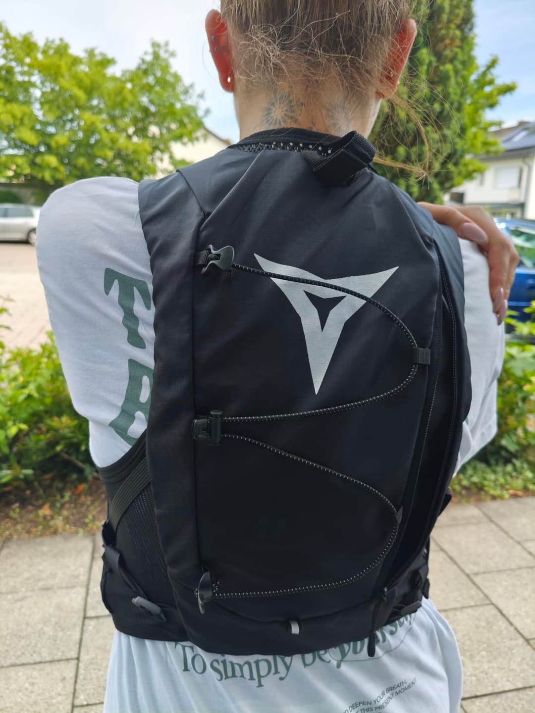 Customer photo review of Running Vest