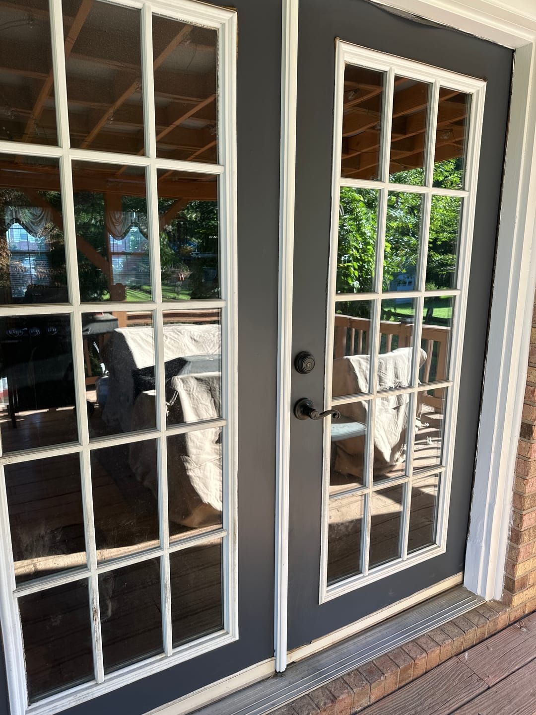 Customer photo review of Thermal Aluminum Astragal (White)