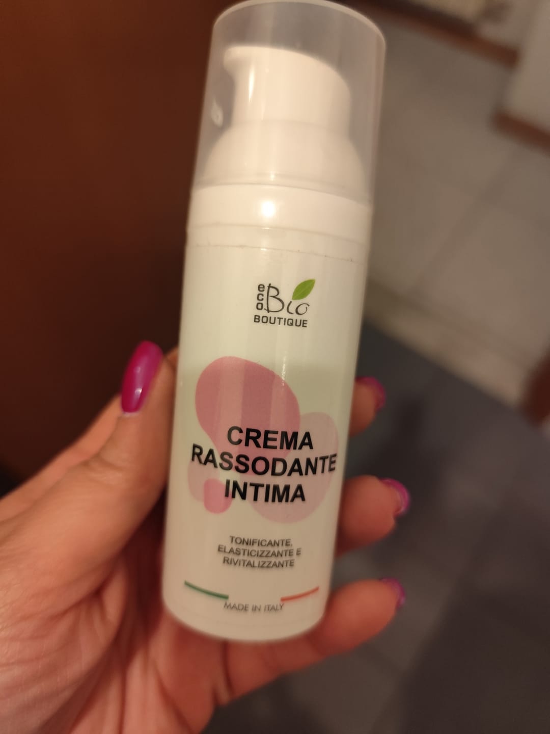 Customer photo review of Crema Rassodante Intima