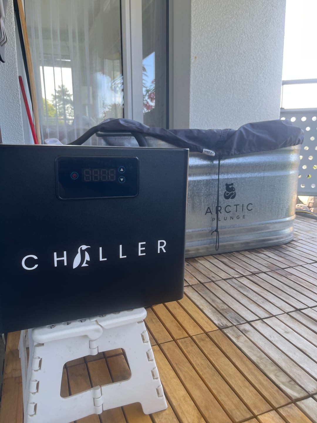 Customer photo review of Eisbad Wasserkühler, Chiller, App Steuerung, Spawelt kompakt