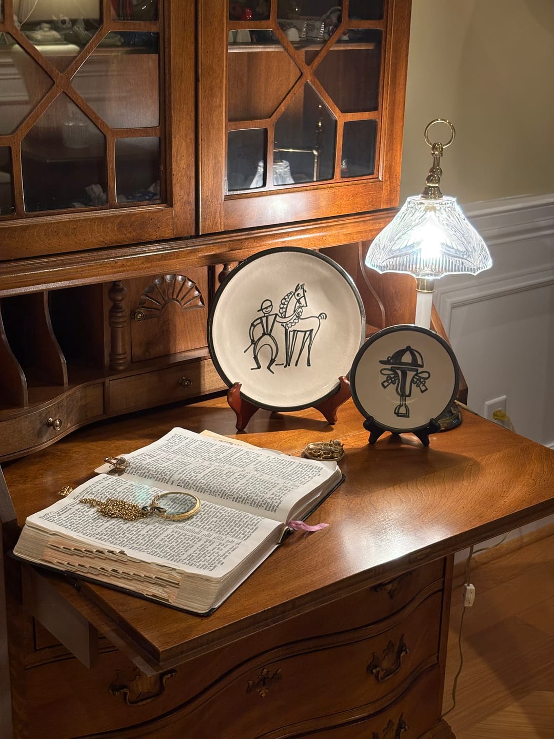Customer photo review of Jockey Tack Bread & Butter Plate