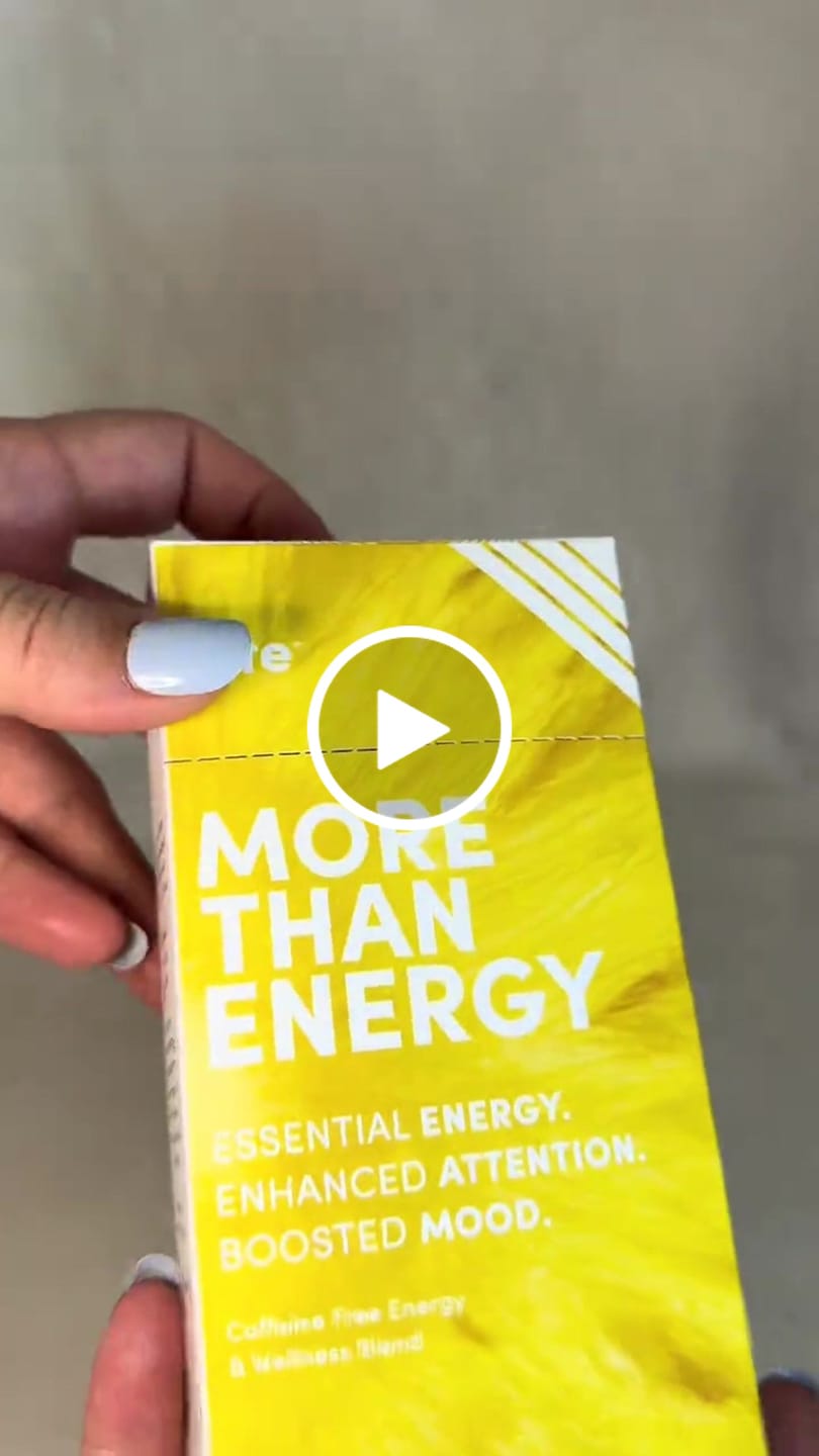 Customer video review of Caffeine Free Energy Powder (6-Packs)