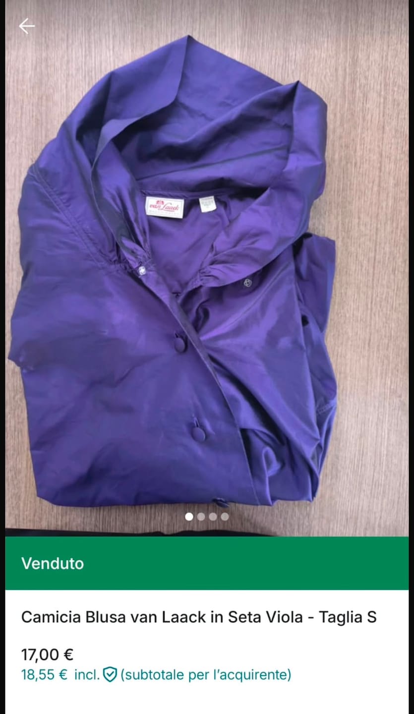 Customer photo review of Fiore Vintage & Secondhand - Box 10 pz Reselling
