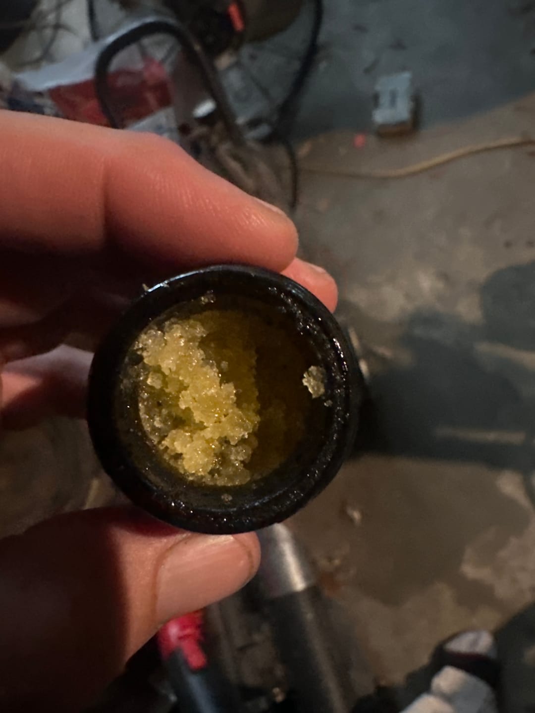Customer photo review of Legendary Honey Crystal Gorilla Glue 3.5G (BOGO)