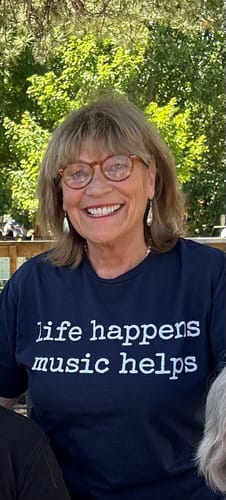 Customer photo of Life Happens Text T-Shirt
