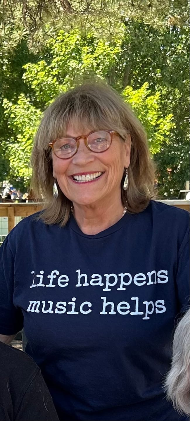Customer photo review of Life Happens Text T-Shirt