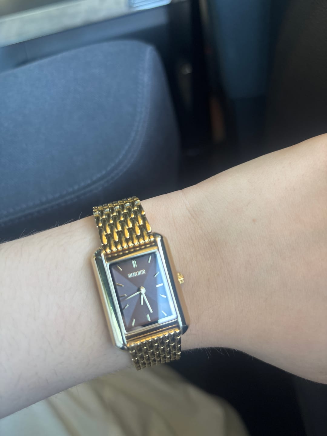Customer photo review of Olivia Gold Brown