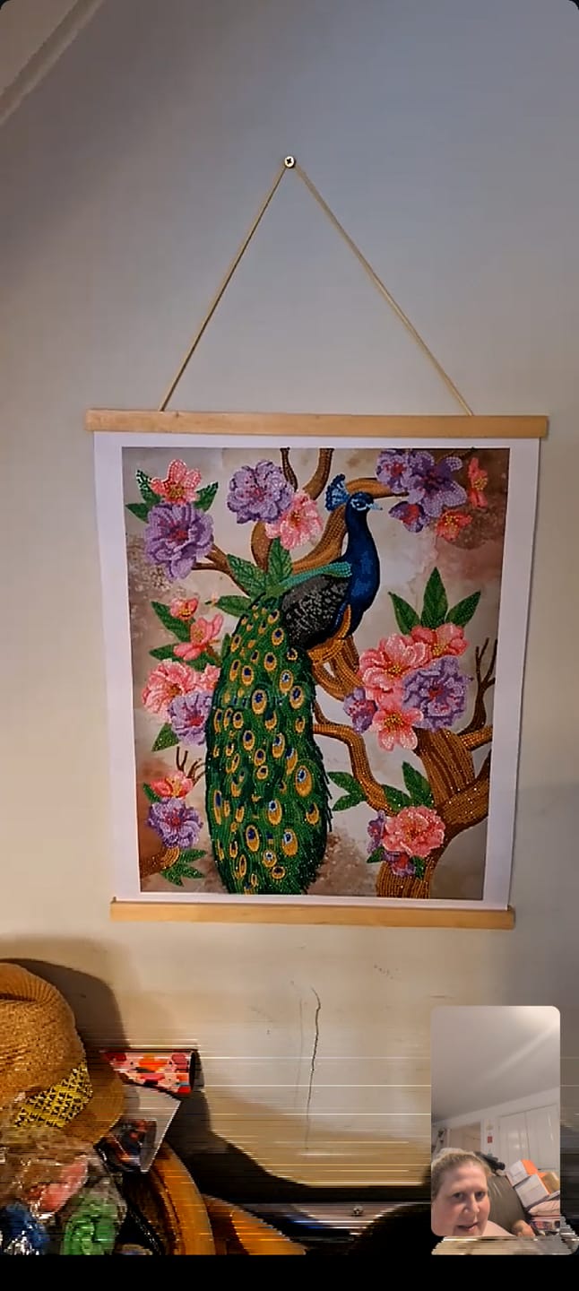 Customer photo review of Wildlife Crystal Art Mystery Box