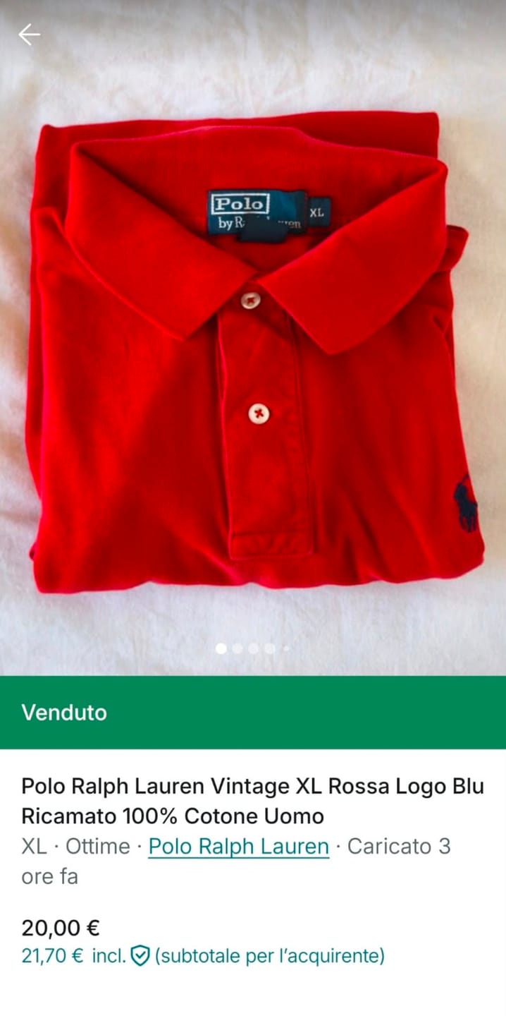 Customer photo review of Fiore Vintage & Secondhand - Box 10 pz Reselling