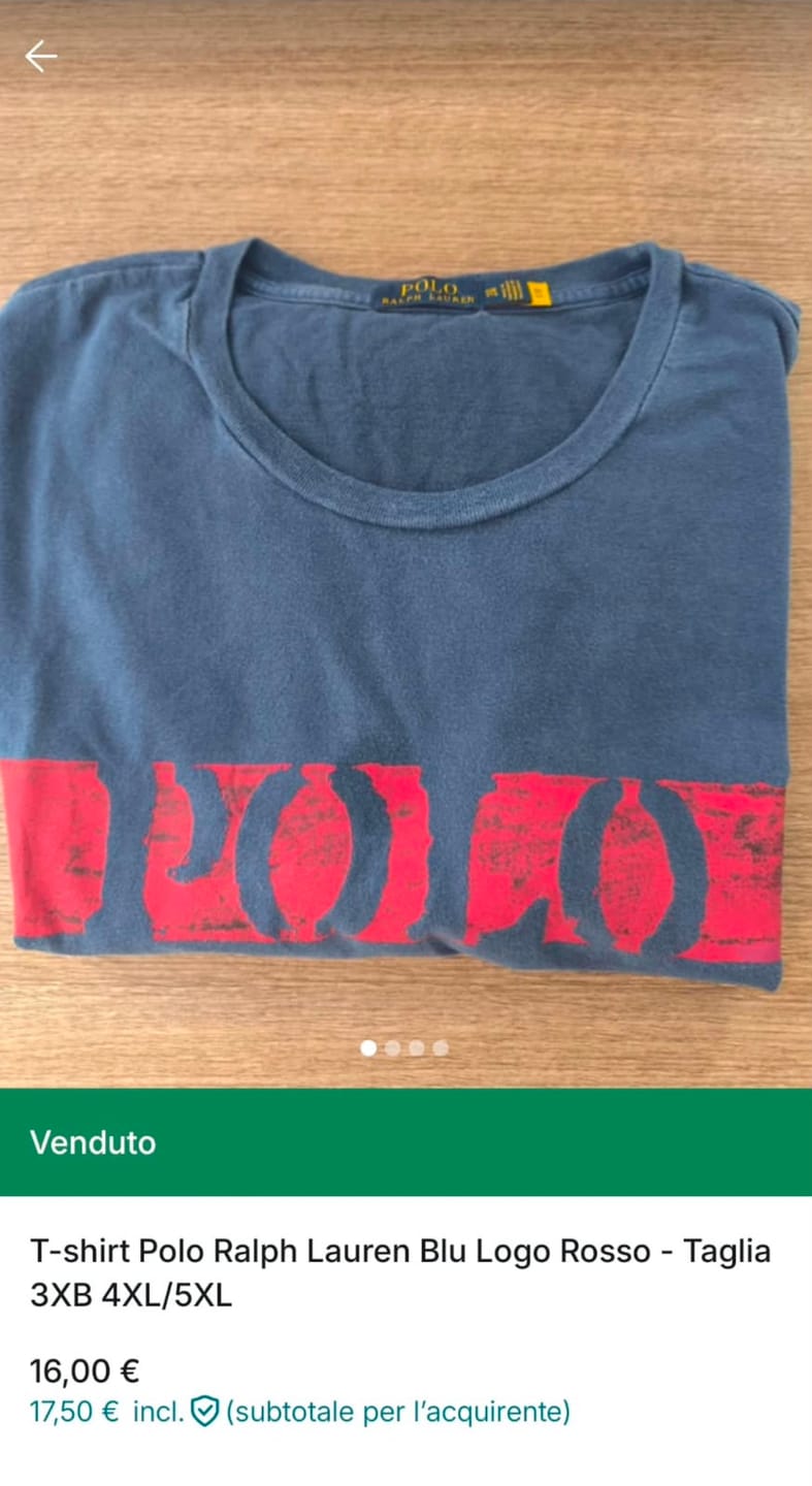 Customer photo review of Fiore Vintage & Secondhand - Box 10 pz Reselling