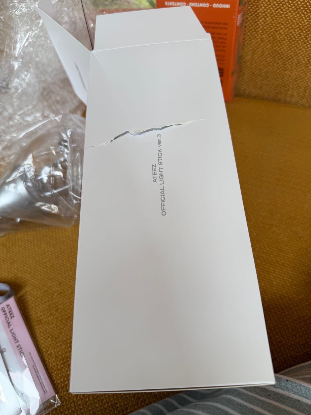 Customer photo review of ATEEZ - OFFICIAL LIGHT STICK VER.3