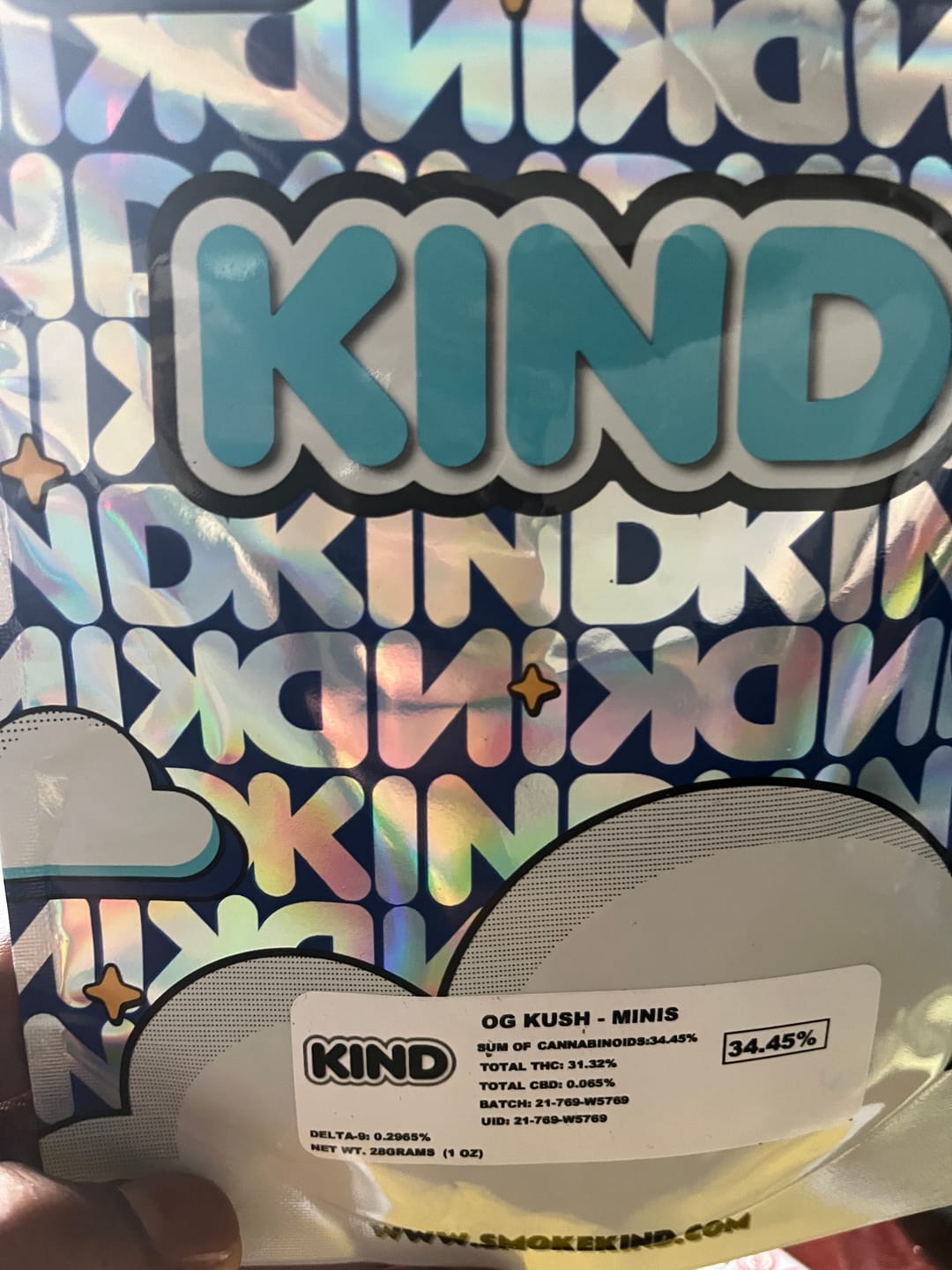 Customer photo review of OG Kush - Minis - 28 Grams - Indica