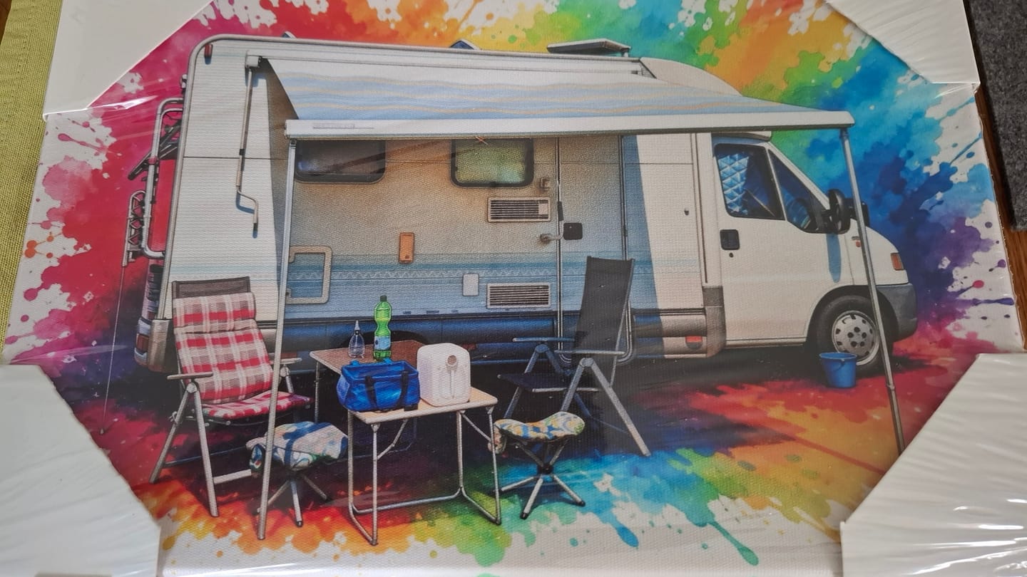Customer photo review of Dein Auto als Kunstwerk – mit Live-Vorschau, als Poster oder Leinwand