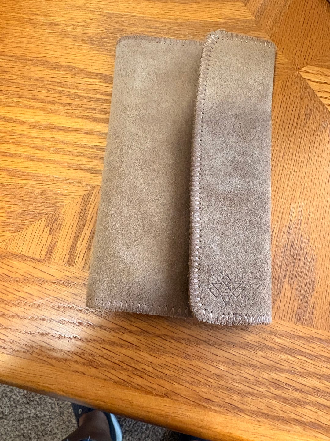 Customer photo review of Fawn Travel Wallet
