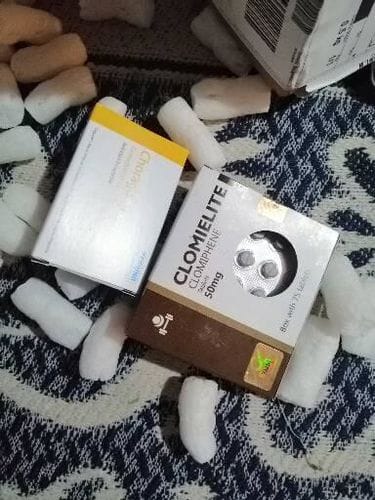 Customer photo review of Paquete Post-ciclo para principiantes o intermedios | Gonadotropina (HCG), & Clomifeno