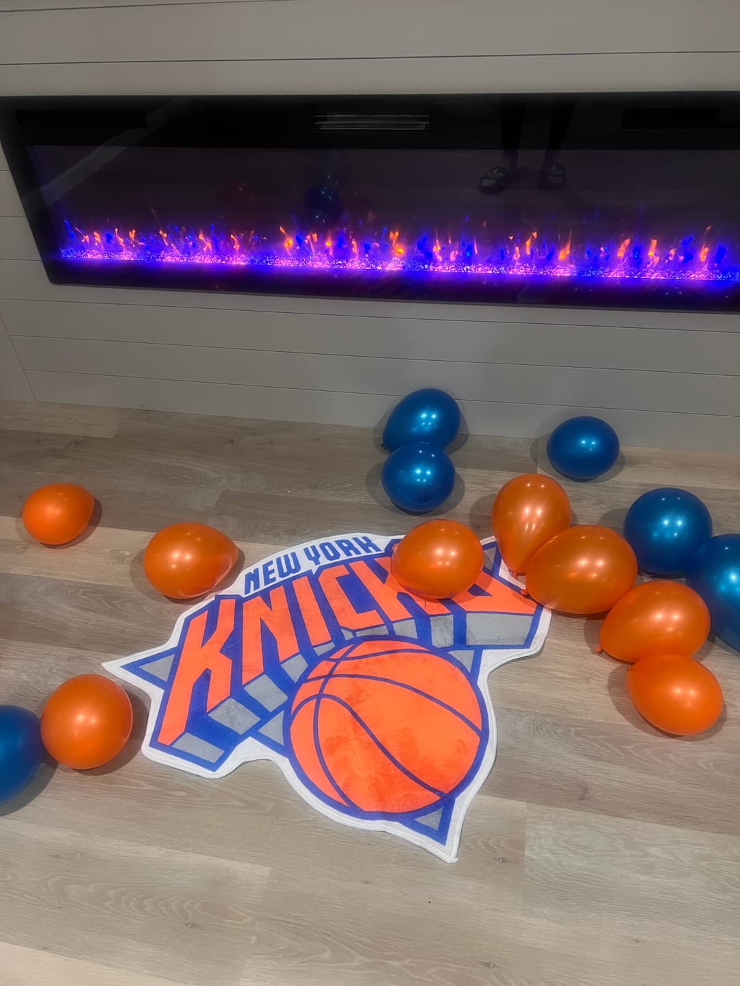 Customer photo review of New York Knicks™ Rug