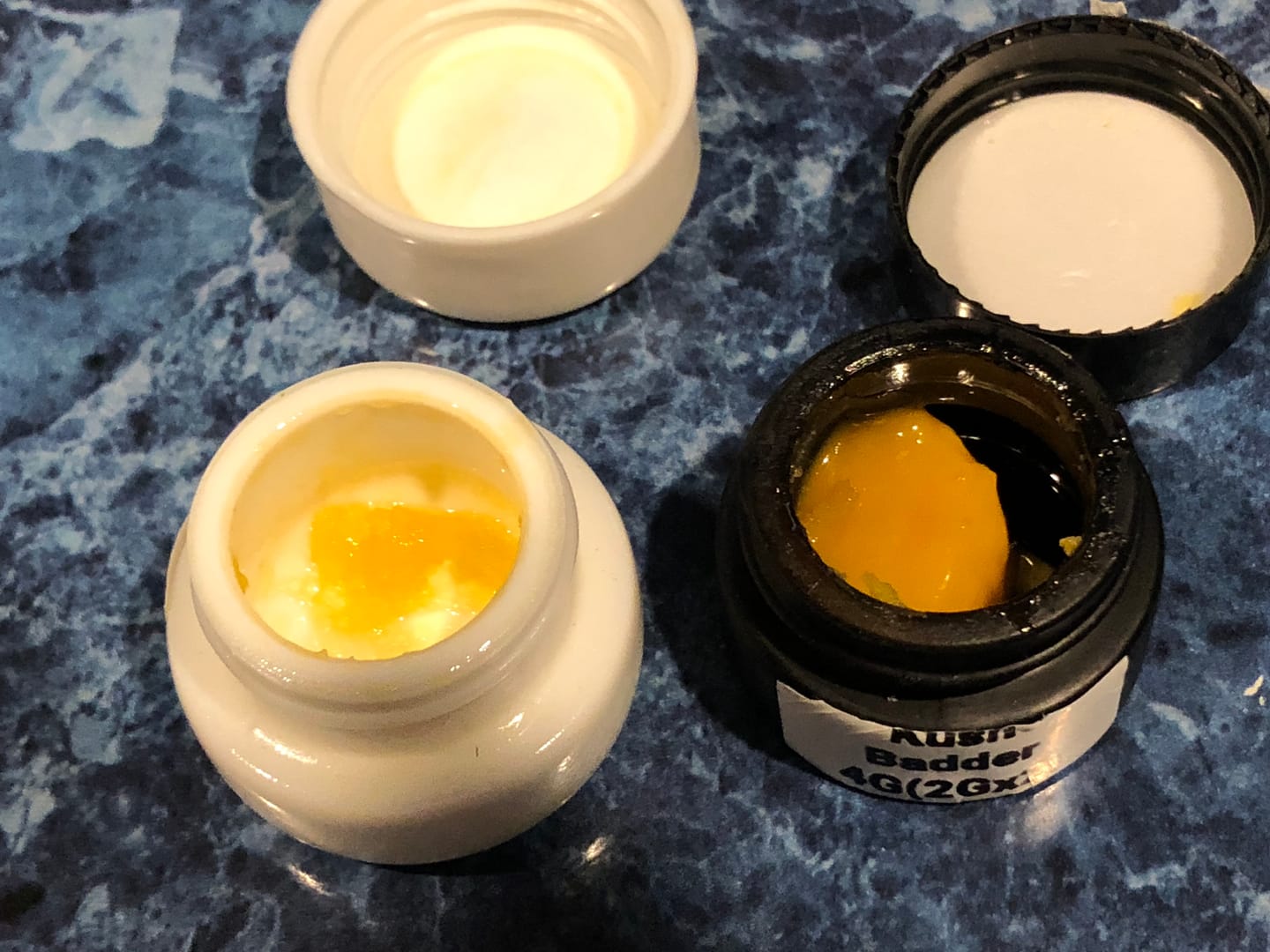 Customer photo review of Blueberry Kush Badder (Buy 1 Get 1)