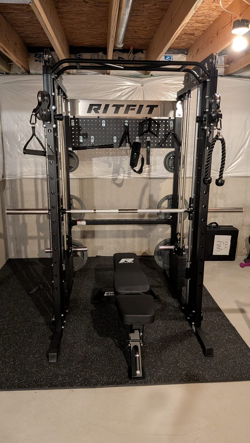 Customer photo review of RitFit PBM1 Pegboard Attachment (Only for M1 PRO)