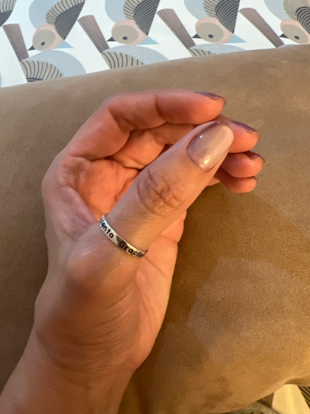 Customer photo review of Anillo Hoponopono