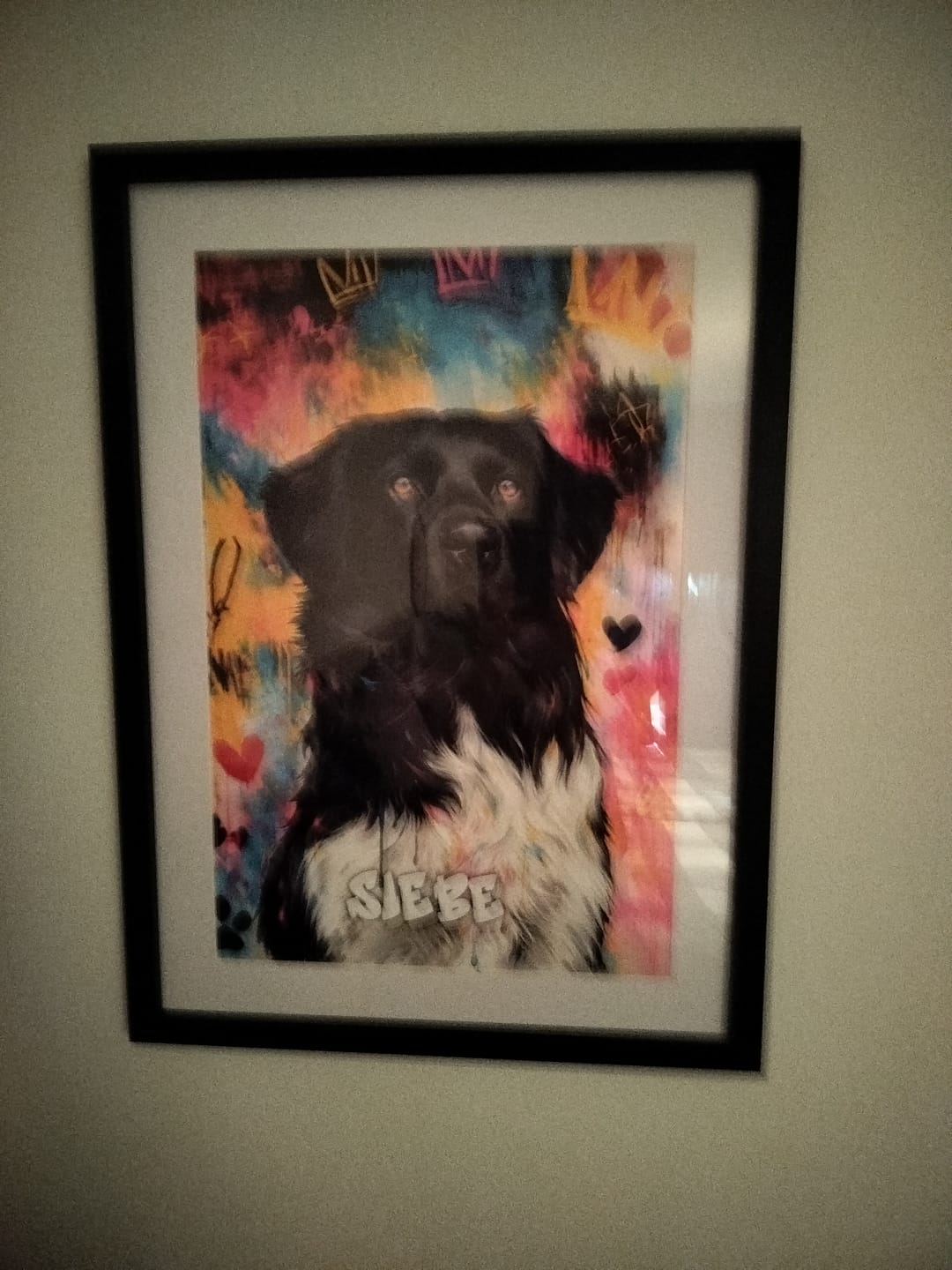 Customer photo review of Graffiti - Gepersonaliseerde Poster