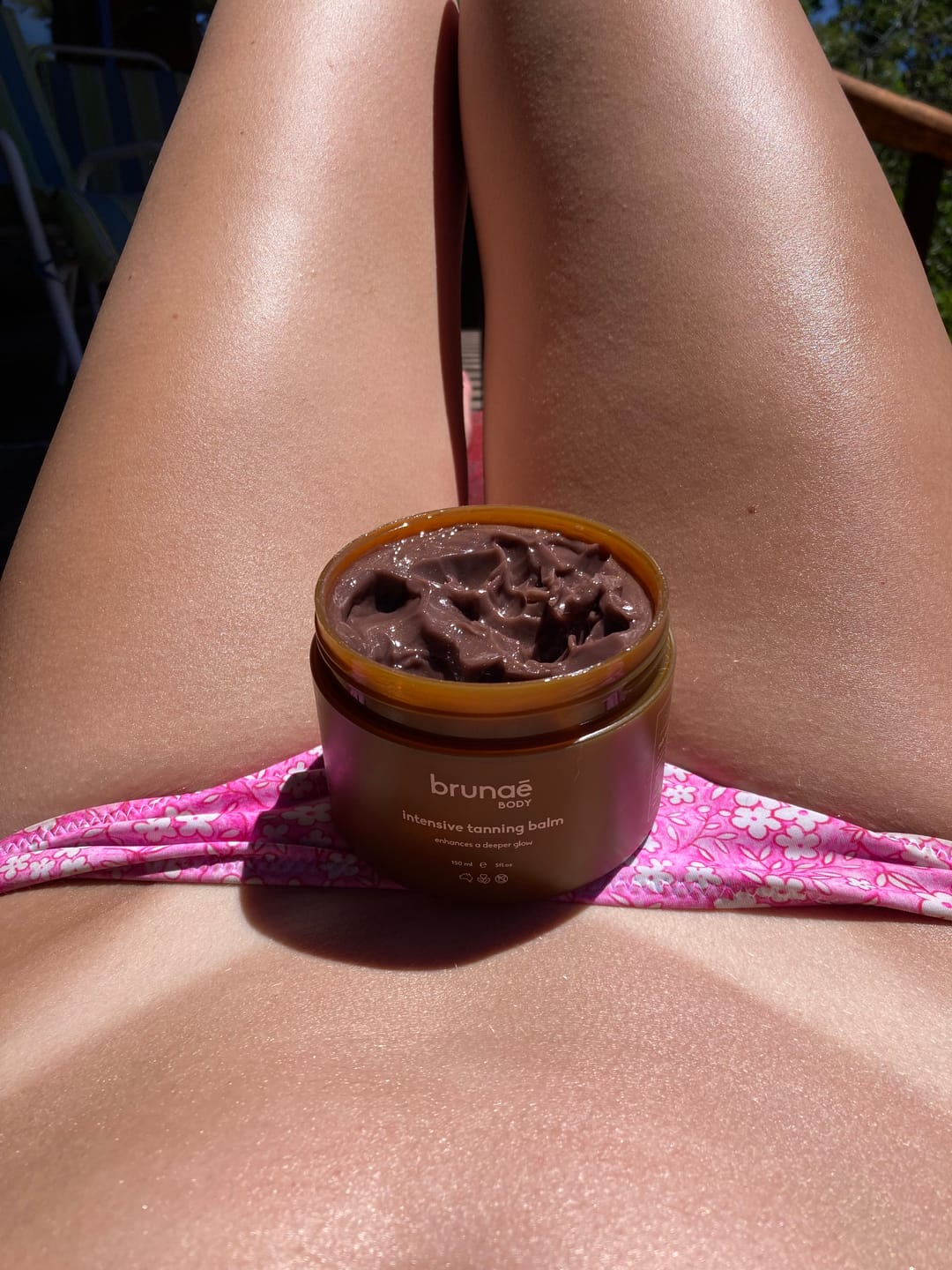 Customer photo review of Intensive Tanning Balm