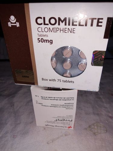 Customer photo review of Paquete Post-ciclo para principiantes o intermedios | Gonadotropina (HCG), & Clomifeno