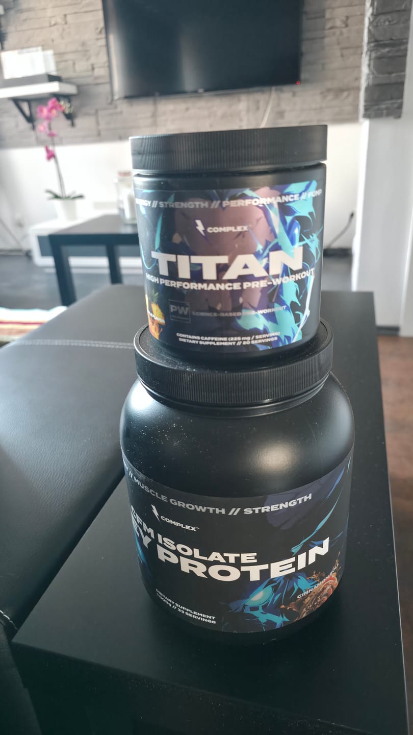 Customer photo review of CFM Whey Protein Isolate